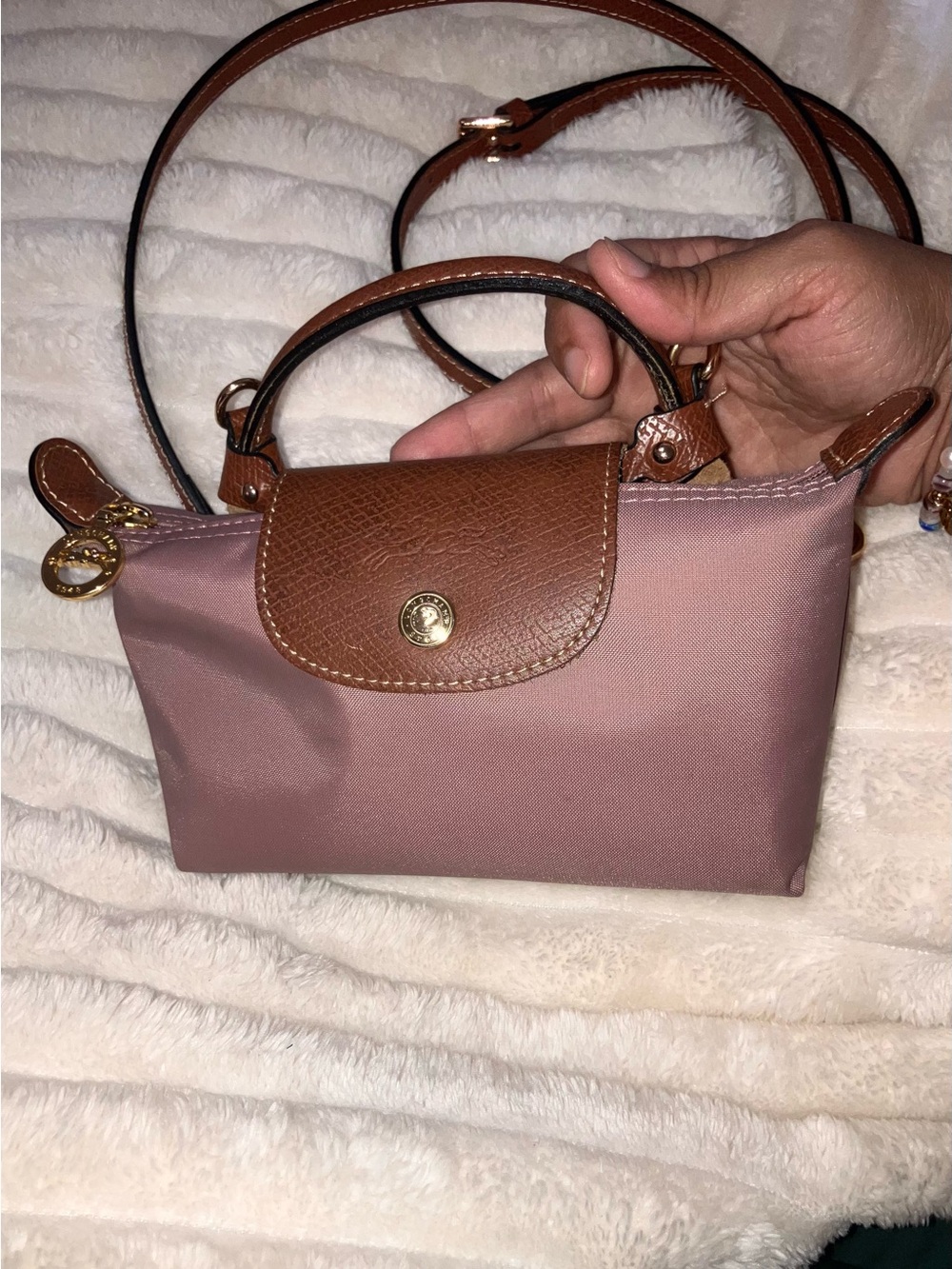 Longchamp Le Pilage Cosmetics Case AUTHENTIC